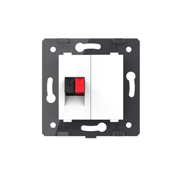 Livolo | Wit | SR | Audio insteek | Blindplaat Livolo Nederland B.V.