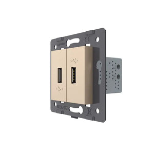 Livolo | Goud | SR | USB oplader | USB oplader Livolo Nederland B.V.