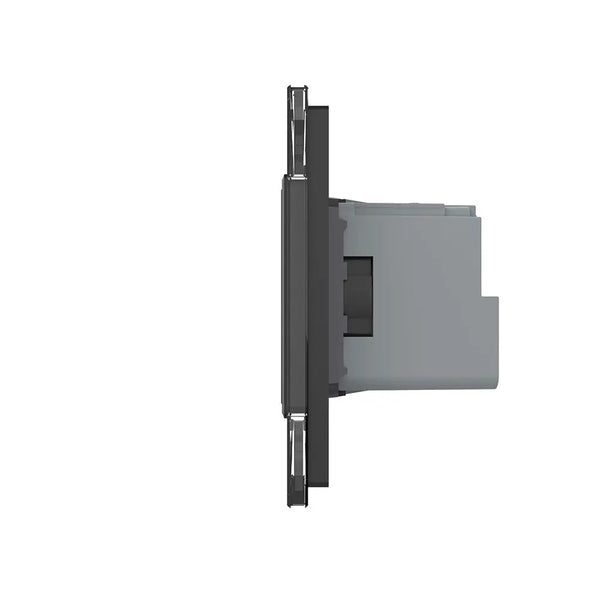 Livolo | Zwart | SR+SR | Wandcontactdoos | Smart Home Livolo Nederland B.V.