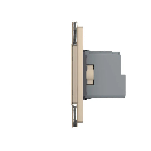 Livolo | Goud | SR+SR | Wandcontactdoos | Smart Home Livolo Nederland B.V.
