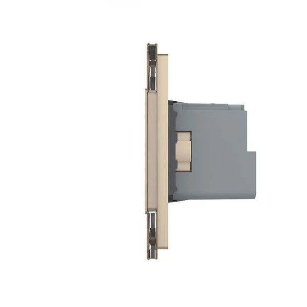 Livolo | Goud | SR+SR+SR | Wandcontactdoos | Smart Home Livolo Nederland B.V.