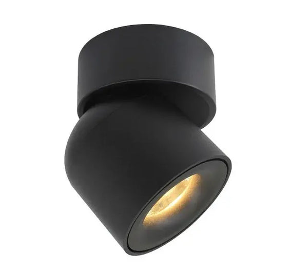 Opbouwspot | Zwart | 1 | Deluxe LED | 360 Graden | Rond Livolo Nederland B.V.