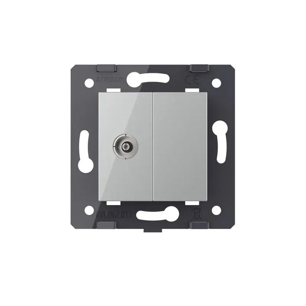 Livolo | Grijs | SR | TV | Blindplaat Livolo Nederland B.V.