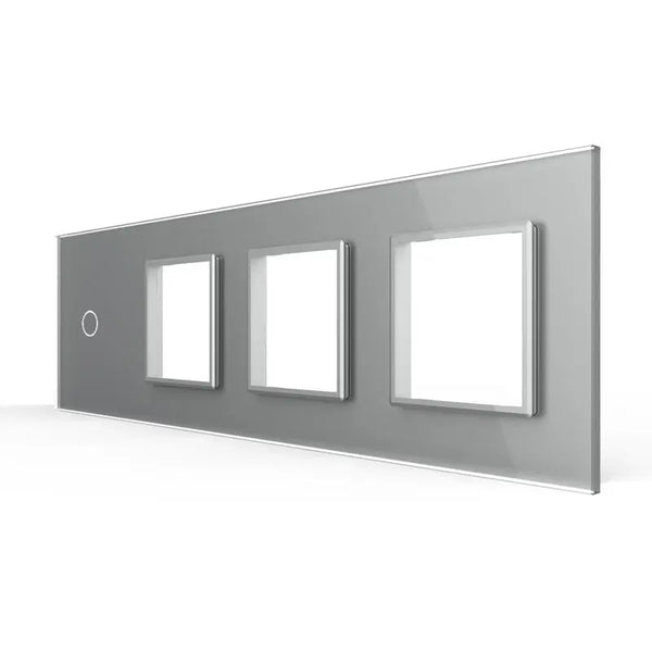 Livolo | Grijs | 1+SR+SR+SR | Glasplaat | Combinatie Livolo Nederland B.V.