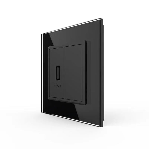 Livolo | Zwart | SR | Enkelvoudige USB oplader Livolo Nederland B.V.