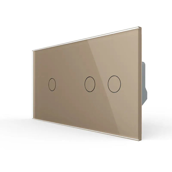 Livolo | Goud | 1+2 | Aan/Uit | Schakelaar | Smart Home Livolo Nederland B.V.