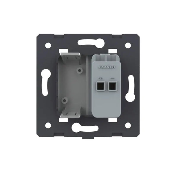 Livolo | Grijs | SR | Audio insteek | Blindplaat Livolo Nederland B.V.