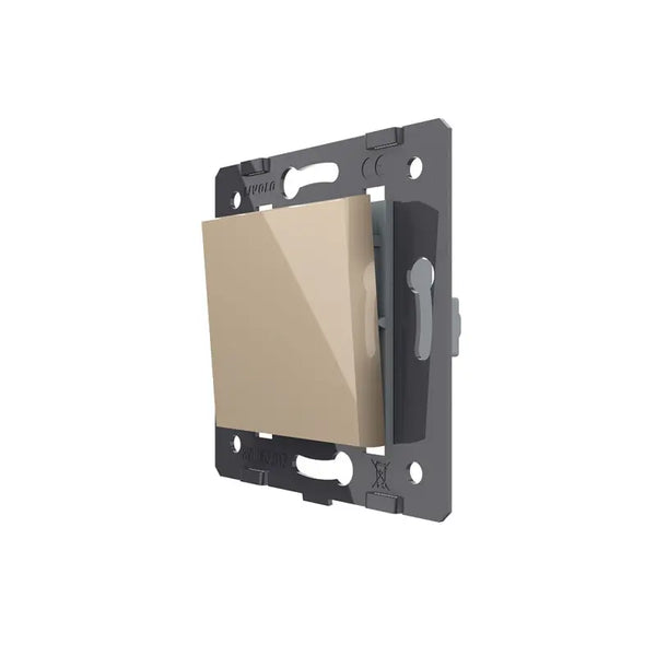 Livolo | Goud | 1 | Module | Aan/Uit | Kruis | Wipschakelaar Livolo Nederland B.V.