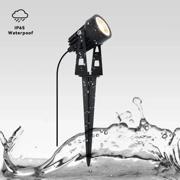 Complete Tuinspot Set | Tuinverlichting 12V | Plug and Play | 4 Tuinspots | Warm/wit Livolo Nederland B.V.