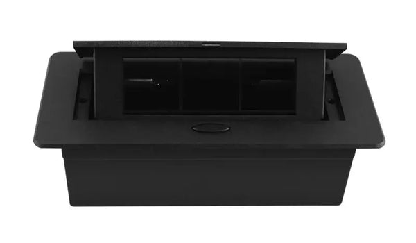 Livolo | Zwart | 3 | Pop-Up stekkerdoos | Push | Inbouw | Leeg Livolo Nederland B.V.