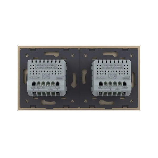 Livolo | Goud | 2+2 | Aan/Uit | Schakelaar | Smart Home Livolo Nederland B.V.