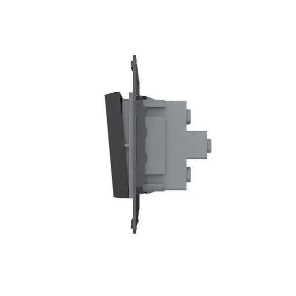 Livolo | Zwart | 2 | Module | Aan/Uit | Kruis | Wipschakelaar Livolo Nederland B.V.