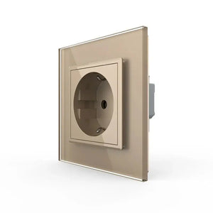 Livolo | Goud | SR | Wandcontactdoos Livolo Nederland B.V.