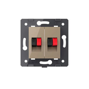 Livolo | Goud | SR | Audio insteek | Audio insteek Livolo Nederland B.V.