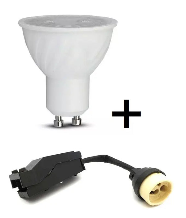 GU10 armatuur | Wit - Chroom | Kantelbaar en Richtbaar | Inbouwspot | Rond | ø 76mm Livolo Nederland B.V.