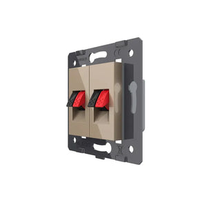 Livolo | Goud | SR | Audio insteek | Audio insteek Livolo Nederland B.V.