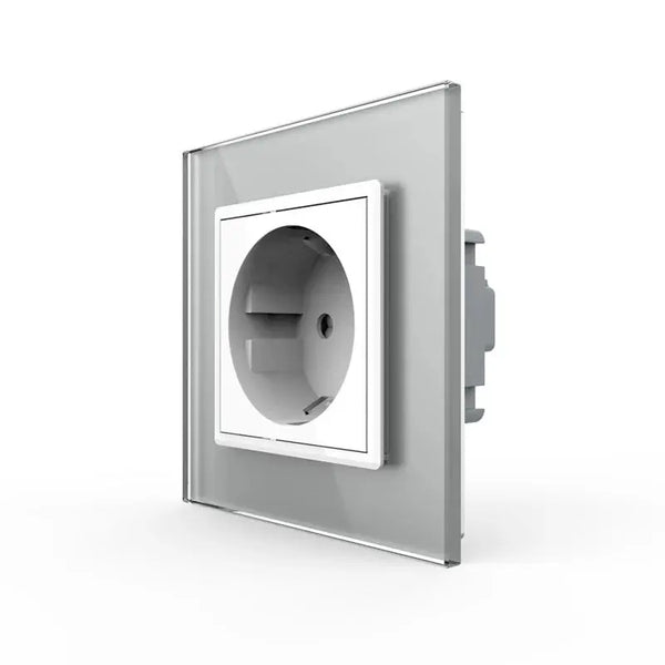Livolo | Grijs/Wit | SR | Wandcontactdoos Livolo Nederland B.V.