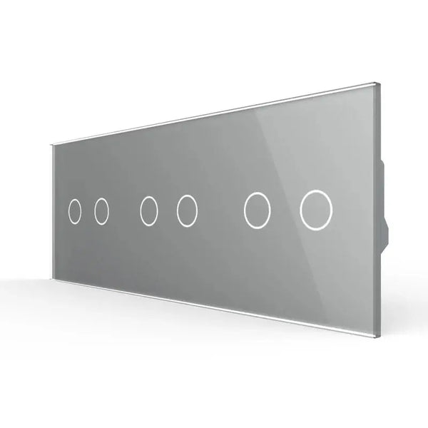 Livolo | Grijs | 2+2+2 | Dimmer Livolo Nederland B.V.
