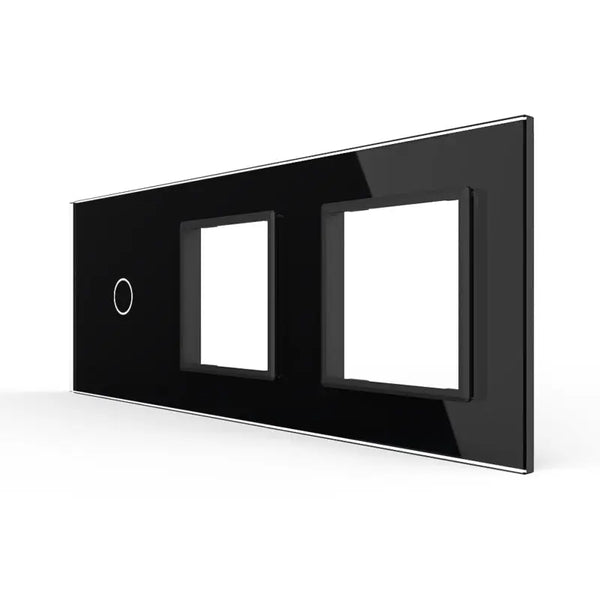 Livolo | Zwart | 1+SR+SR | Glasplaat | Combinatie Livolo Nederland B.V.