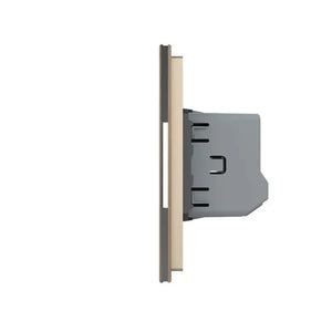 Livolo | Goud | 1+1+1+1+1 | Dimmer | Wisselschakelaar | Smart Home Livolo Nederland B.V.