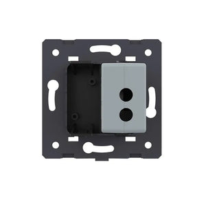 Livolo | Zwart | SR | USB oplader | Blindplaat Livolo Nederland B.V.
