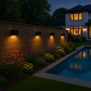 tuinverlichting-voor-schutting-bij-het-zwembad-sfeerverlichting-in-de-tuin-luxe-design