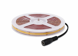 1 Meter | COB | Ledstrip | Warm wit | 8mm | Dimbaar | 24V- Female connector | IP65 Livolo Nederland B.V.
