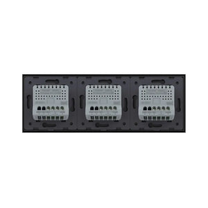 Livolo | Zwart | 1+1+1 | Dimmer | Wisselschakelaar Livolo Nederland B.V.