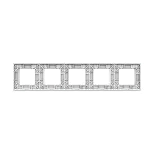 Livolo | Wit | SR+SR+SR+SR+SR | Glasplaat Livolo Nederland B.V.