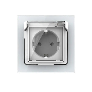 Livolo | Wit | SR | Spatwaterdicht IP44 | Klapdeksel Livolo Nederland B.V.