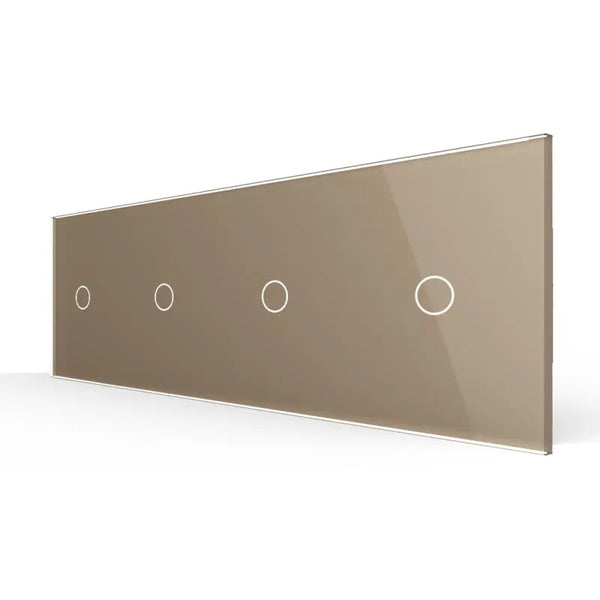 Livolo | Goud | 1+1+1+1 | Dimmer | Smart Home Livolo Nederland B.V.