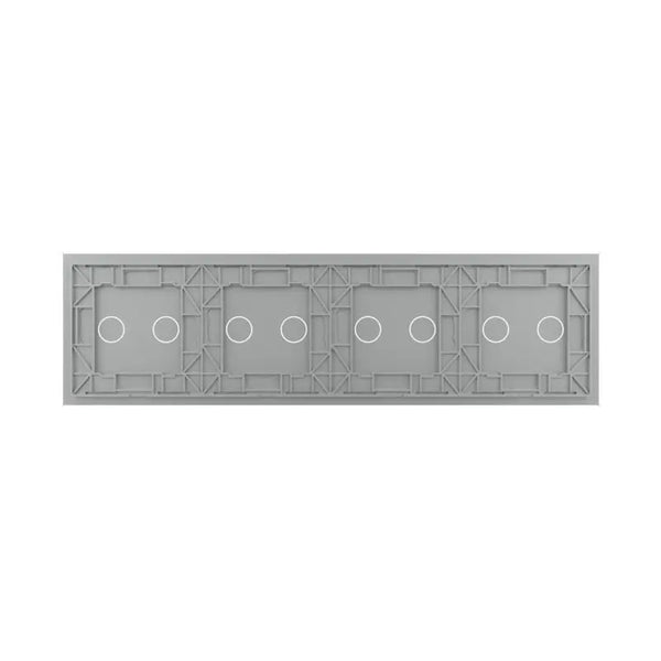 Livolo | Grijs | 2+2+2+2 | Glasplaat | Touchschakelaar Livolo Nederland B.V.
