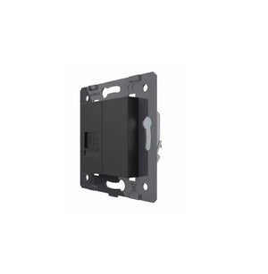 Livolo | Zwart | SR | Netwerk RJ45 Cat.6A | Blindplaat Livolo Nederland B.V.