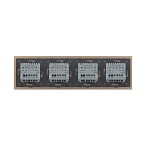 Livolo | Goud | 1+1+1+1 | Dimmer | Wisselschakelaar | Smart Home Livolo Nederland B.V.