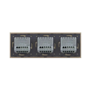 Livolo | Goud | 1+1+1 | Aan/Uit | Wisselschakelaar | Smart Home Livolo Nederland B.V.
