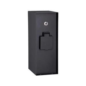 Buiten Wandcontactdoos | Zwart | 3 Stopcontacten | Waterdicht | Schemersensor Livolo Nederland B.V.