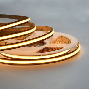 3 Meter | COB | Ledstrip | Warm wit | 8mm | Dimbaar | 24V- Female connector | IP20 Livolo Nederland B.V.