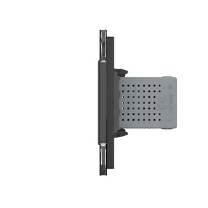 Livolo | Zwart | SR+SR | Wandcontactdoos | USB + USB oplader Livolo Nederland B.V.