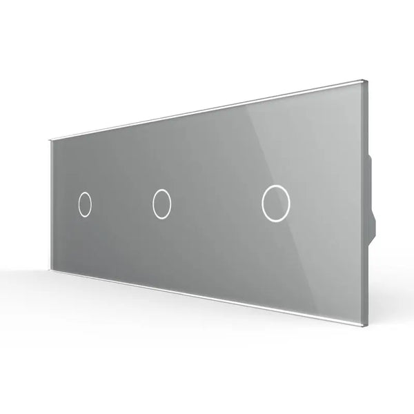 Livolo | Grijs | 1+1+1 | Aan/Uit | Wisselschakelaar | Smart Home Livolo Nederland B.V.