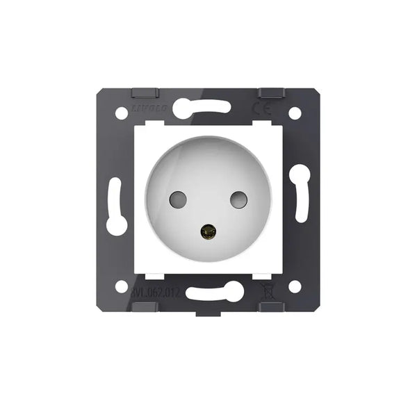 Livolo | Wit | SR | Module | Wandcontactdoos | Zonder randaarde Livolo Nederland BV