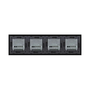 Livolo | Zwart | 1+1+1+1 | Dimmer | Wisselschakelaar Livolo Nederland B.V.