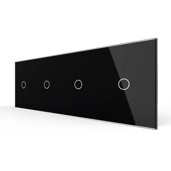 Livolo | Zwart | 1+1+1+1 | Dimmer | Smart Home Livolo Nederland B.V.