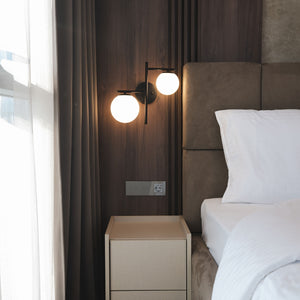 Design wandcontactdoos Livolo met kristalglas paneel