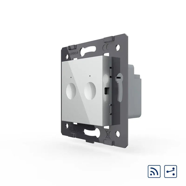 Livolo | Grijs | SR | Module | Aan/Uit | Dubbel | Schakelaar | Afstandsbediening Livolo Nederland B.V.