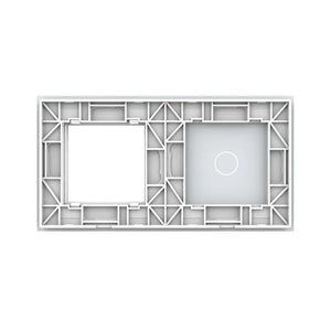 Livolo | Wit | 1+SR | Glasplaat | Combinatie Livolo Nederland B.V.