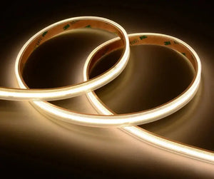 1 Meter | COB | Ledstrip | Warm wit | 10mm | Dimbaar | 24V- Female connector | IP67 Livolo Nederland