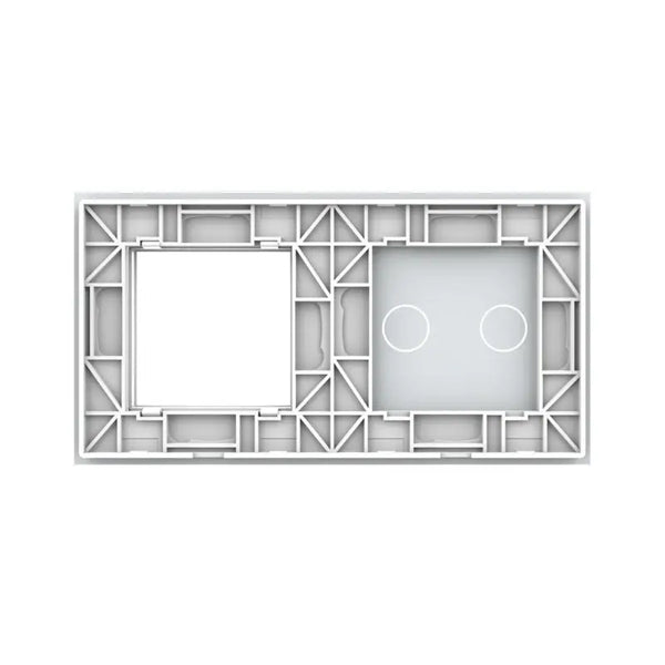 Livolo | Wit | 2+SR | Glasplaat | Combinatie Livolo Nederland B.V.