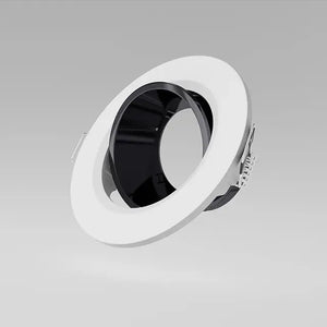 GU10 armatuur | Wit - Zwart | Kantelbaar en Richtbaar | Inbouwspot | Rond | ø 76mm Livolo Nederland B.V.