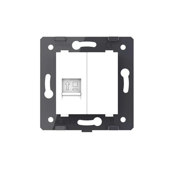 Livolo | Wit | SR | Netwerk Cat.6 | Blindplaat Livolo Nederland
