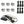 Complete Veranda Set | Deluxe 3 | Veranda verlichting 12V | Plug and Play | 6 Inbouwspots | Verstelbaar | Niet dimbaar Livolo Nederland